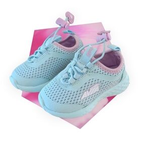 Avia Avi-Spirit Baby Girls 5C Slip On Sneakers Pink & Blue
